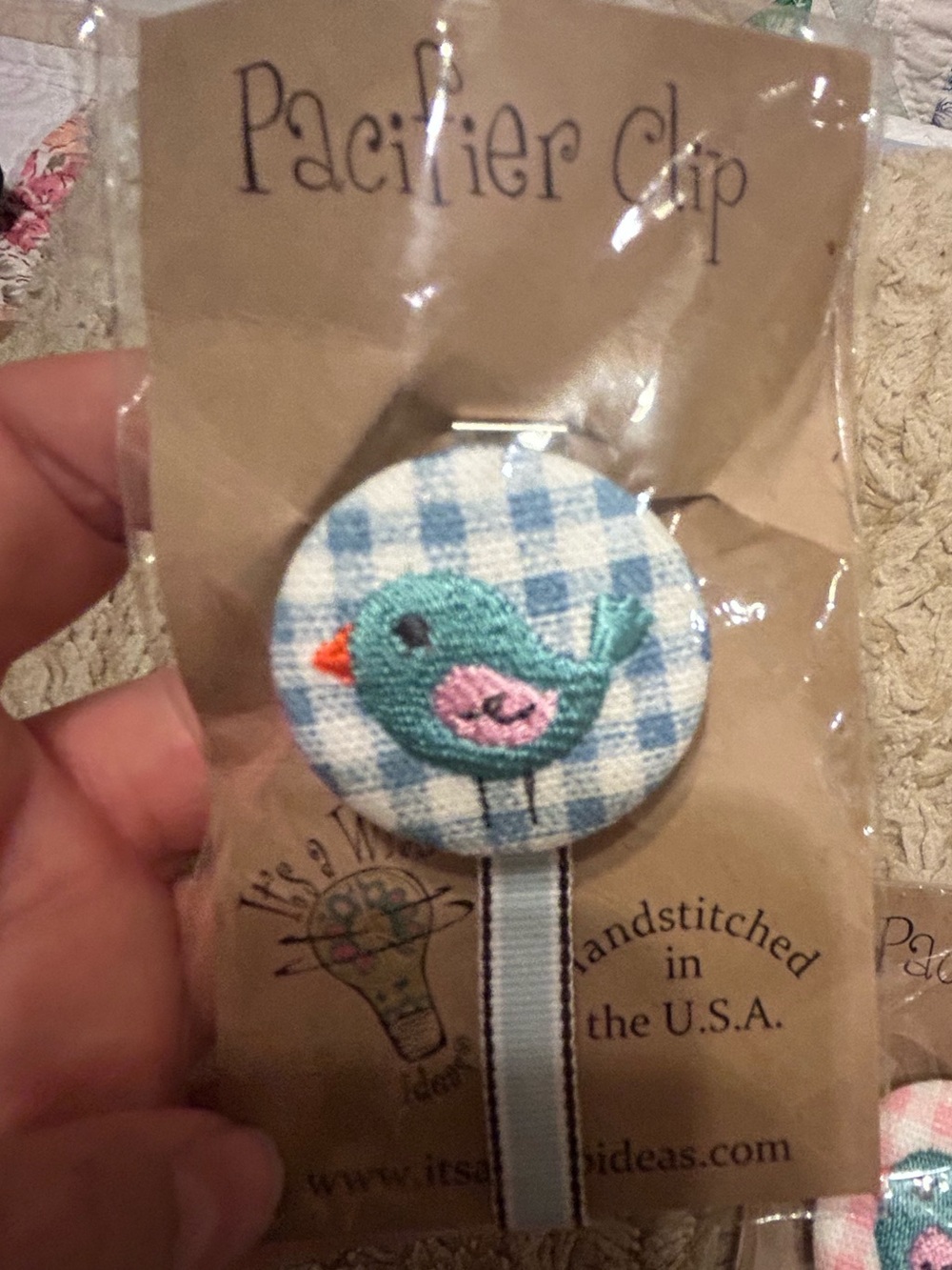 Handmade Pacifier Clips | Price per EACH - Picture 7 of 10